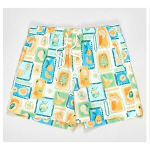 RSQ  - NWT Men's Citrus 5" Swim Shorts, Size Large